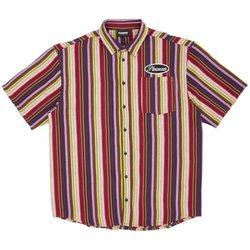 Camisa de Hombre PLEASURES Nailed Ss Button Multicolor (S)