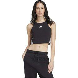 adidas 3 Stripes - Negro - Top Deportivo Mujer talla S