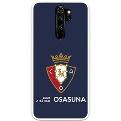 Funda Licencia Oficial CA Osasuna Escudo Fondo Azul para Xiaomi Redmi Note 8 Pro