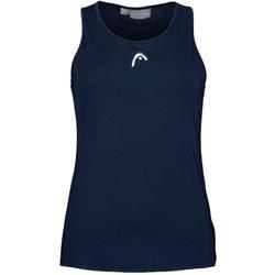 Camiseta Head Performance Azul Oscuro Mujer