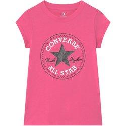 Camiseta converse timeless chuck patch niña pk