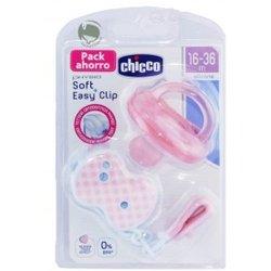 CHICCO PACK AHORRO CHUPETE 16-36 MESES + EASY CLIP