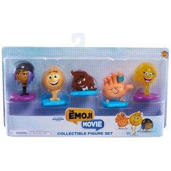 Figuras EMOJI MOVIE - Juego de figuras coleccionables - PACK de 5 FIGURAS - Figuras basadas en la película - Just Play - Mayores de 3 años