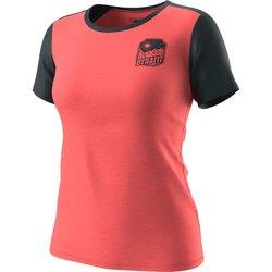 Camiseta de Mujer DYNAFIT Transalper Rojo (M)