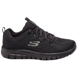 Tenis SKECHERS Graceful (37.5 - Negro)