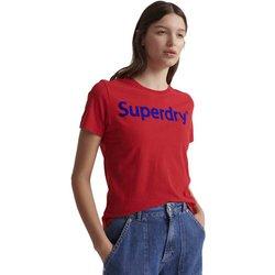 Superdry Regular Flock Short Sleeve T-Shirt