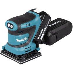 MAKITA DBO481RTJ Lijadora Orbital 18V LXT 112x102mm 5Ah 2 bat. Plástico