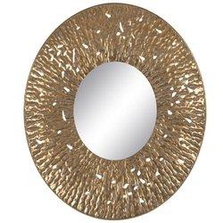 Espejo de pared Dorado Cristal Hierro 76,5 x 7 x 76,5 cm