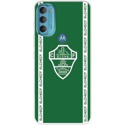 Funda para Motorola Moto G71 5G del Elche CF Escudo Fondo Verde  - Licencia Oficial Elche CF