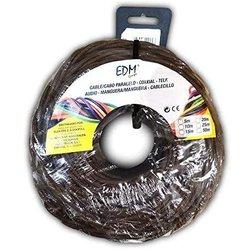 Cable EDM 2 x 1,5 mm Marrón 5 m