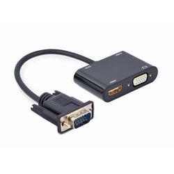 Adaptador Vga Hdmi GEMBIRD Negro