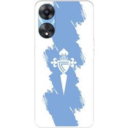 Funda para Oppo A78 5G del RC Celta Escudo Trazo Azul  - Licencia Oficial RC Celta