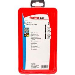 Estuche 25 Brocas Metal FISCHER HSS-R DIN338 1-13 - 25E