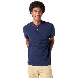 Wrangler Polo De Manga Larga 112350403 Azul