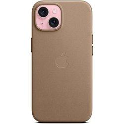 iphone 15 woven case taupe