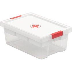 TATAY - Caja Botiquín Multiusos Cruz Roja 7L con Organizador Interior