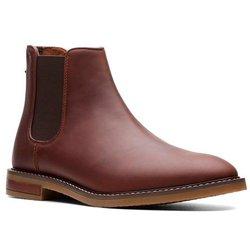 Clarks Jaxen Chelsea Bota Chelsea hombre Camel