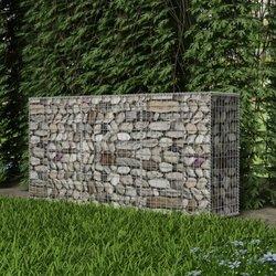 Malla de acero galvanizado Gabion 200x50x100 cm