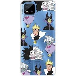 Funda Para Realme 8I Oficial De Disney Villanas Patrón - Villanas Disney