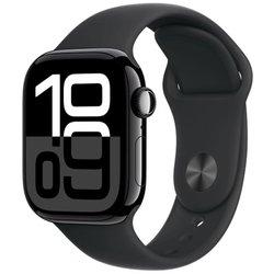 Apple Watch Series 10 GPS 42mm Caja Negro Azabache con Correa Deportiva Negra