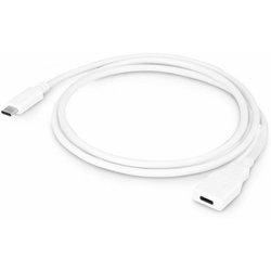 Cable USB C Urban Factory TCE01UF              Blanco