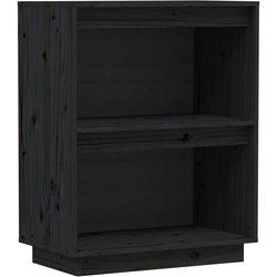 Mesa consola VIDAXL Negro Madera (60x34x75 cm)