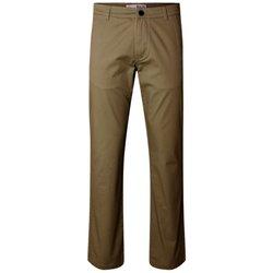 Pantalón Selected straight marrón para hombre