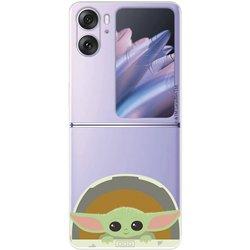 Funda para Oppo Find N2 Flip Oficial de Star Wars Baby Yoda Sonrisas - The Mandalorian