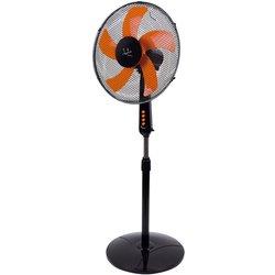 Jata Ventilador de Pie, 50 W, 5 Aspas de 35 cm de diámetro, Oscilante, 3 Velocidades, Altura Ajustable 133 cm, Silencioso - VP3035