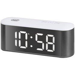 Reloj despertador trevi ec 883 bl blanco negro