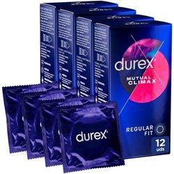 Durex - Preservativos Mutual Climax para Mayor Sensación Packs 12-24-48 condones para un sexo seguro