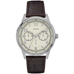 Reloj GUESS W0863G1 Hombre (Piel - Marrón)