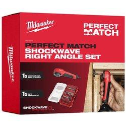 Milwaukee ESTUCHE PUNTAS 38PCS + ADAPTADOR ANGULAR