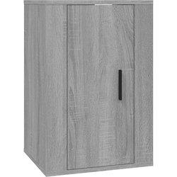 Sonoma Mueble para TV gris 40x34,5x60 cm