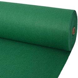 1x24 m verde pantalla plana alfombra