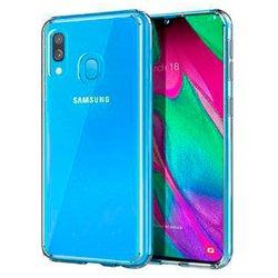 Carcasa Samsung Galaxy A40 Hybrid (bumper + trasera) Transparente