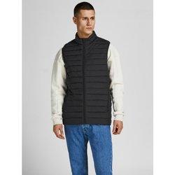 Chaleco JACK & JONES Poliéster Hombre (M - Negro)