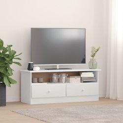 Mueble De Tv VIDAXL Blanco Madera (100x35x41 cm)