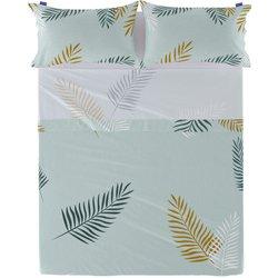 Foliage mint sabana cama 105 (180x270 cm)