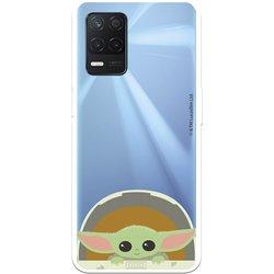 Funda para Realme 8 5G Oficial de Star Wars Baby Yoda Sonrisas - The Mandalorian