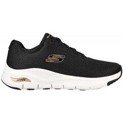 Zapatillas Skechers Arch Fit para mujer en color negro