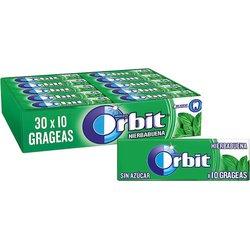 Chicles Orbit Hierbabuena formato gragea. 30u