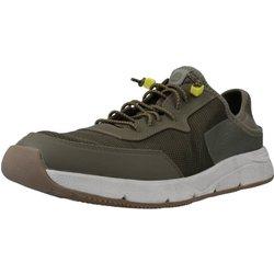 Zapatos de Hombre CLARKS Davis Low Tecido Verde (42)