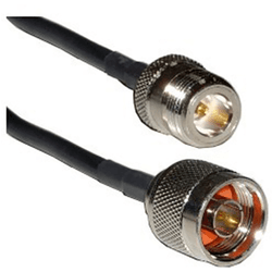 Cable coaxial HDF200 N-macho a N-hembra 5m - BeMatik