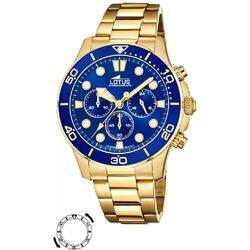 Reloj LOTUS Hombre (Acero - Dorado)