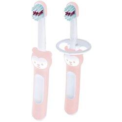 MAM 2X BABY´S BRUSH SET ROSA 6+ MESES