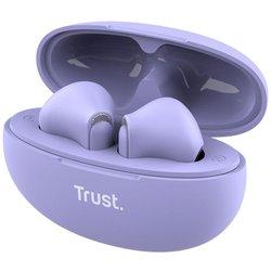 Auriculares in Ear Bluetooth Trust Yavi Morado Púrpura