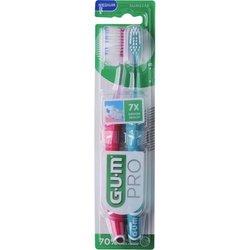 Gum Pro Cepillo Medio Duplo 2 Uds