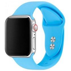 Bracelete SmoothSilicone para Apple Watch Series 9 Aluminum 41mm Azul Céu