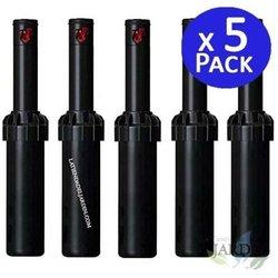 5 x aspersor de riego hunter pgj04 1/2, alcance 4,3 a 11,6 m